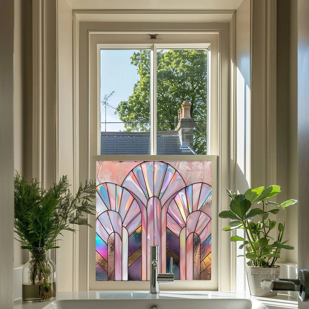 Rio Art Deco Window Film For Glass Creative Windows