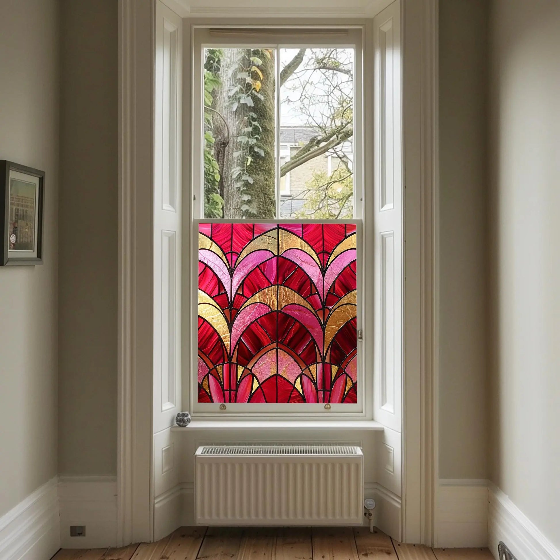 Nuoro Stained Glass Privacy Window Film Creative Windows