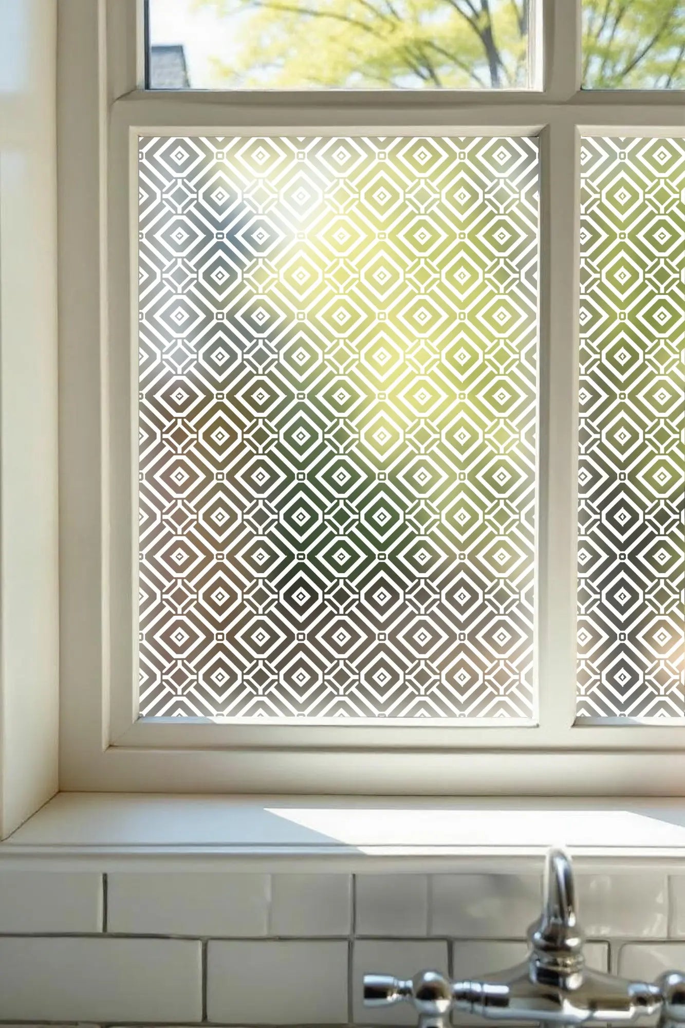 Sennori Frosted Privacy Window Film Creative Windows