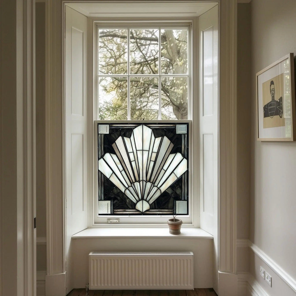 Rogolo Art Deco Stained Glass Window Film Creative Windows