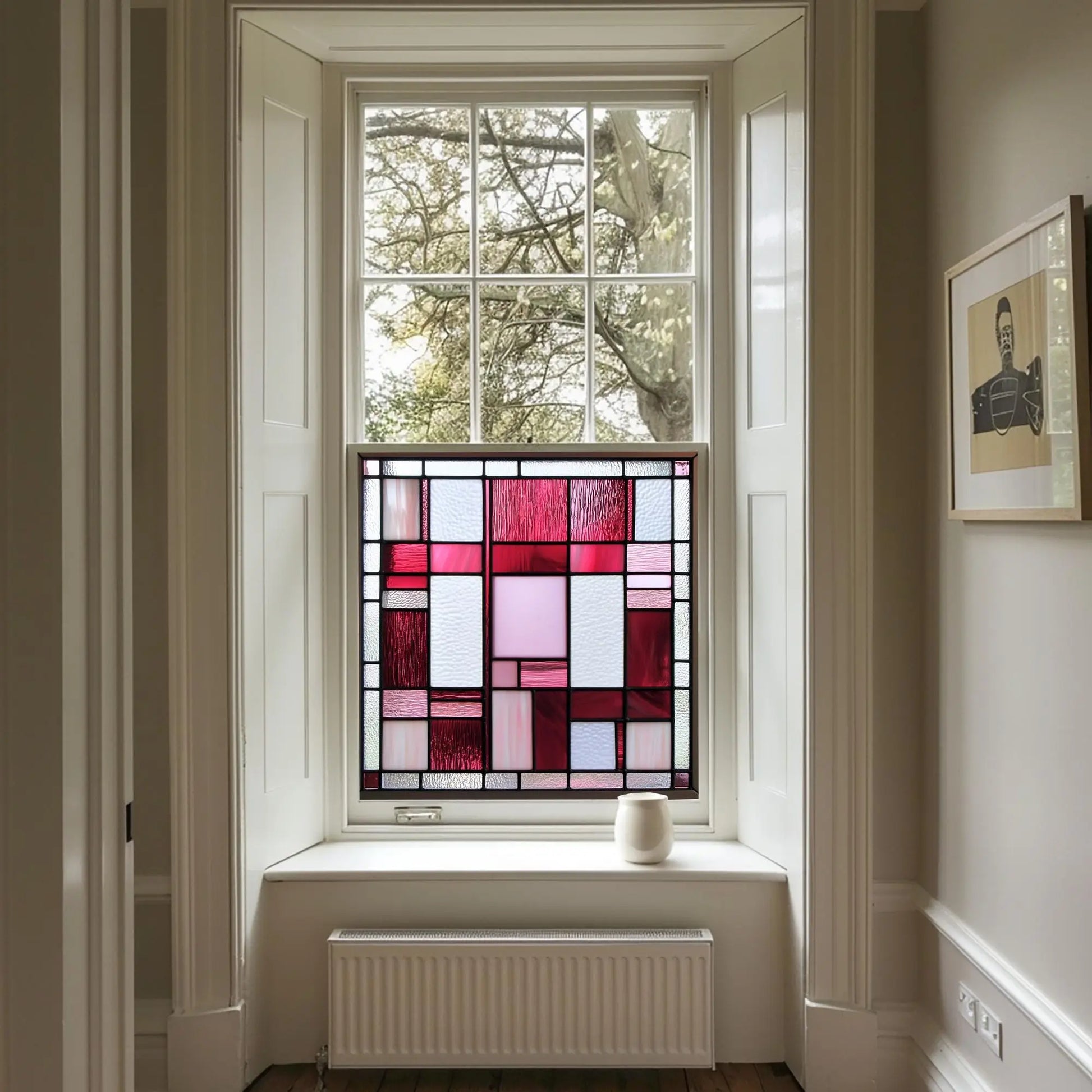 Ovodda Stained Glass Privacy Window Film Creative Windows