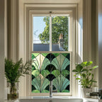Seregno Green Stained Glass Window Film Creative Windows