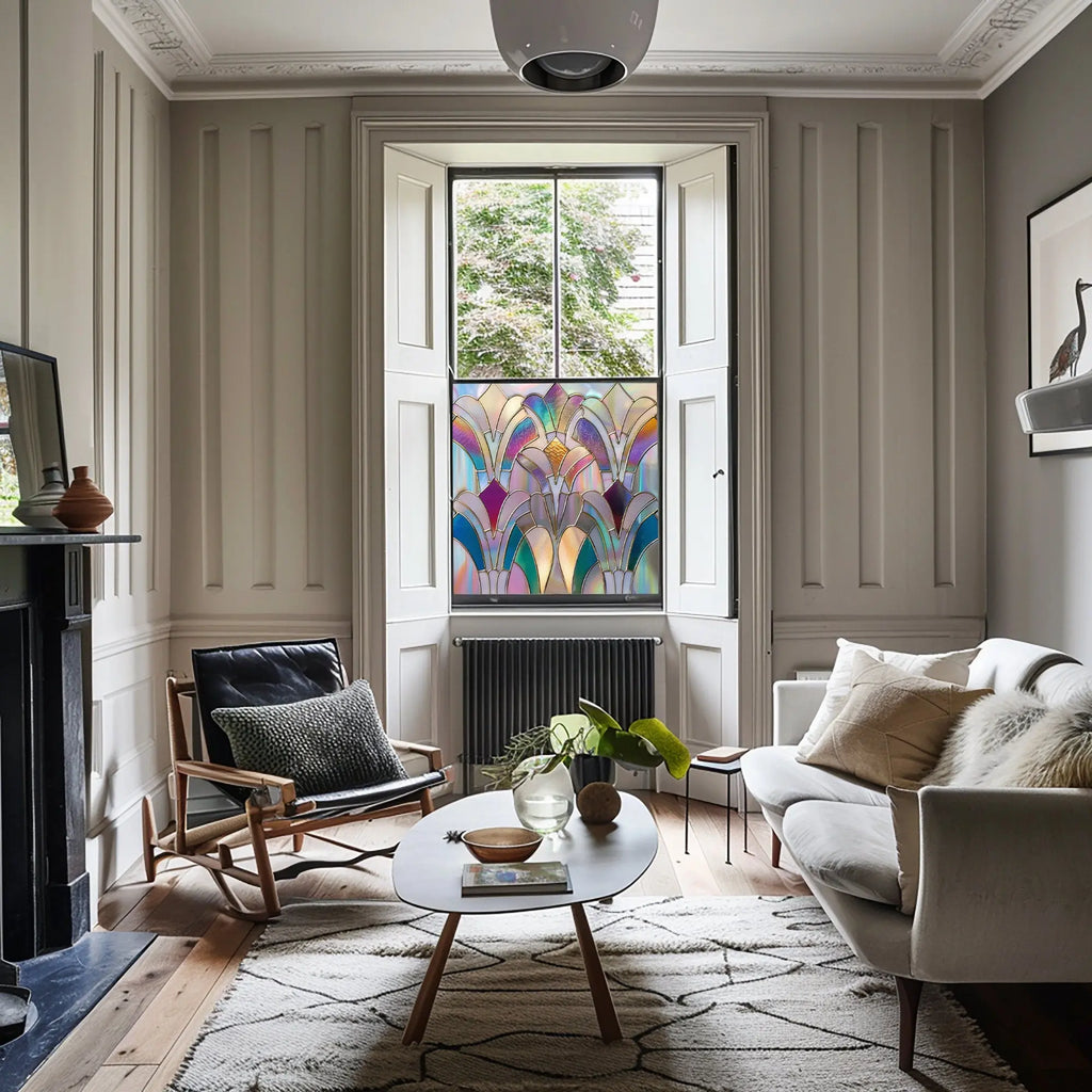 Narni Stained Glass Privacy Window Film Creative Windows