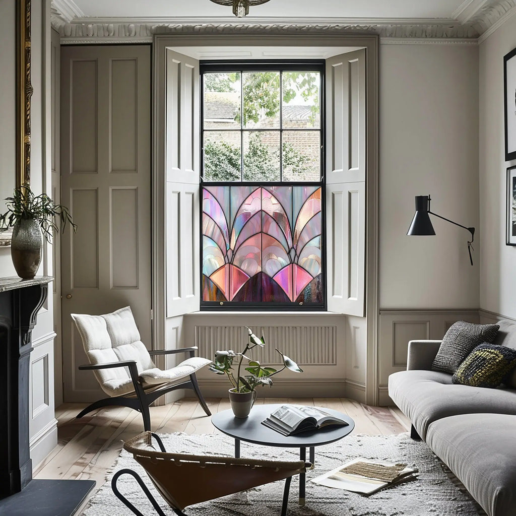 Cupello Stained Glass Privacy Window Film Creative Windows