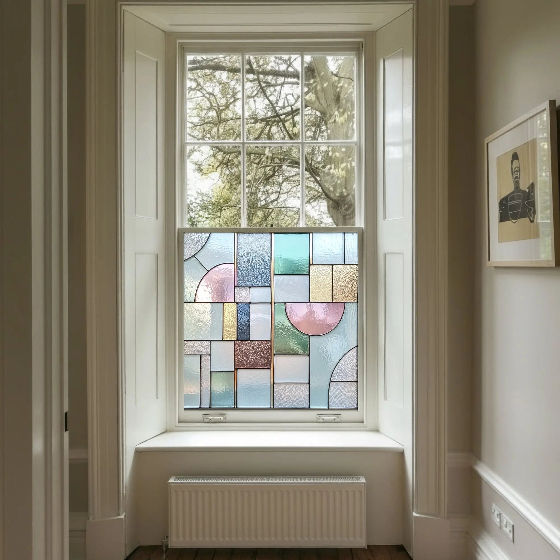 Cusio Privacy Stained Glass Window Film Creative Windows