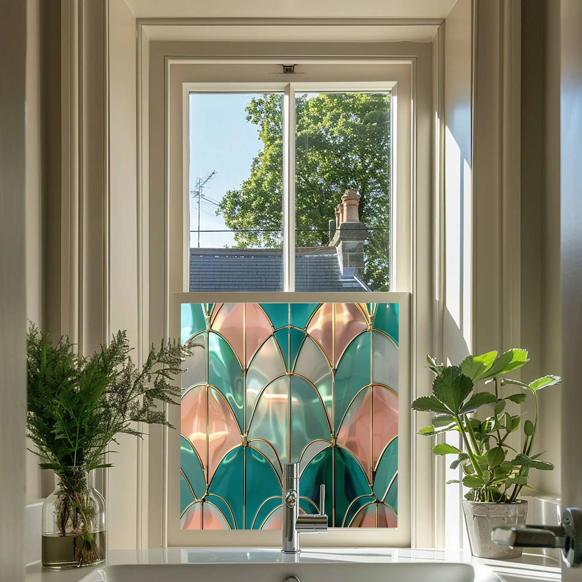 Accadia Stained Glass Window Film Creative Windows