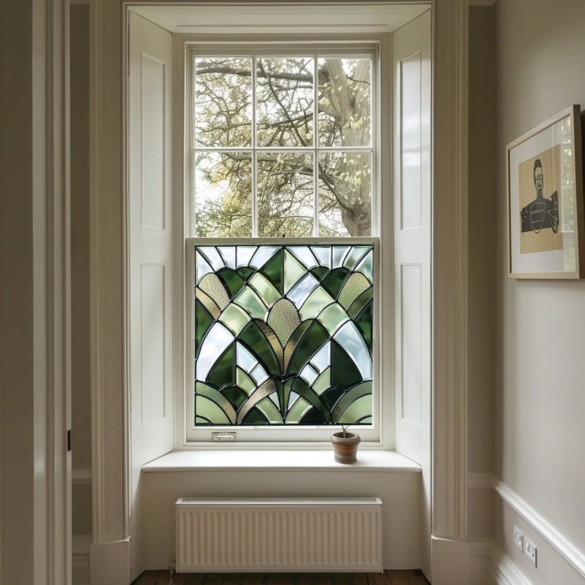 Selci Privacy Stained Glass Window Film Creative Windows