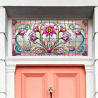Curti Stained Glass Effect Transom Window Film Creative Windows