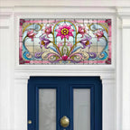Curti Stained Glass Effect Transom Window Film Creative Windows