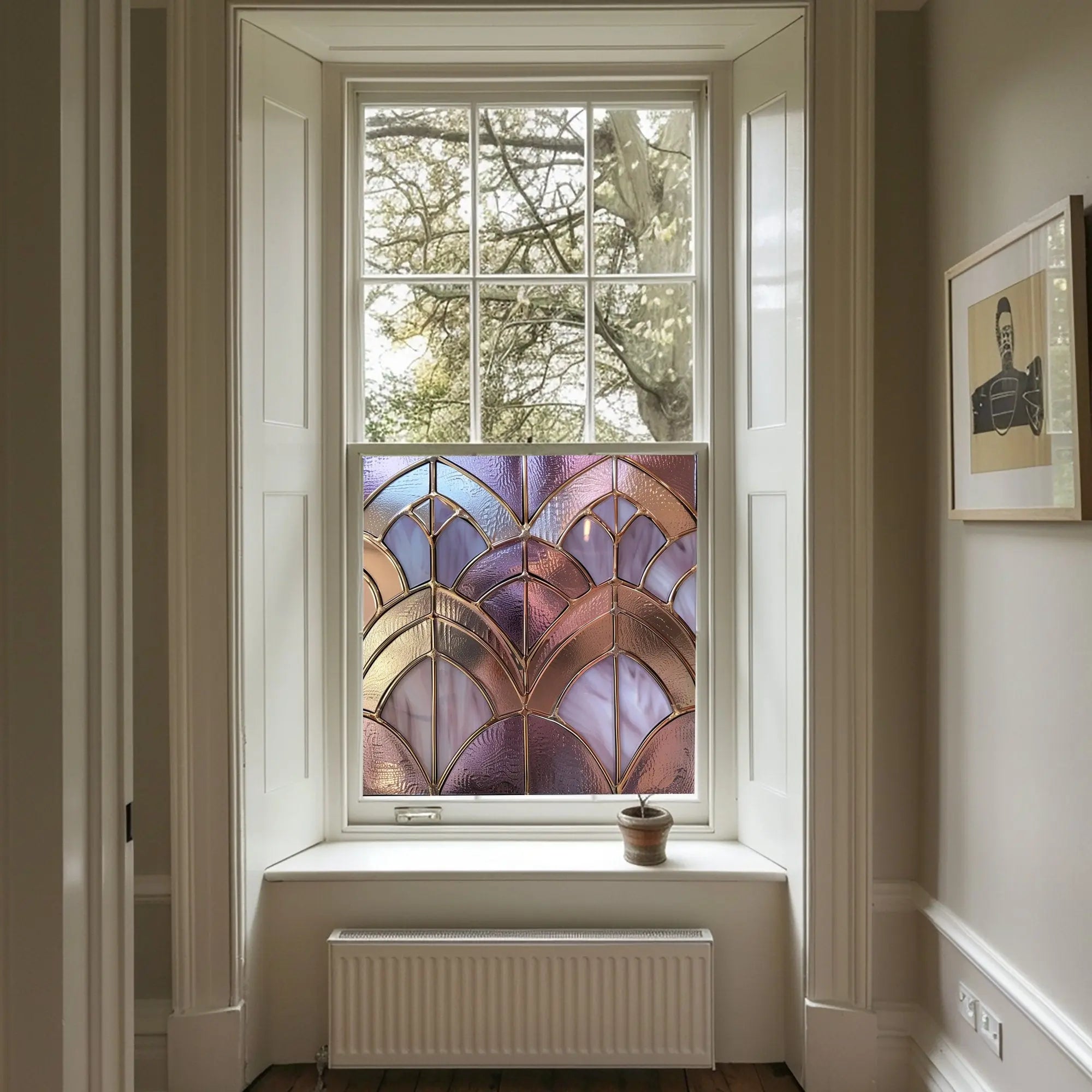 Zoagli Stained Glass Window Film Creative Windows