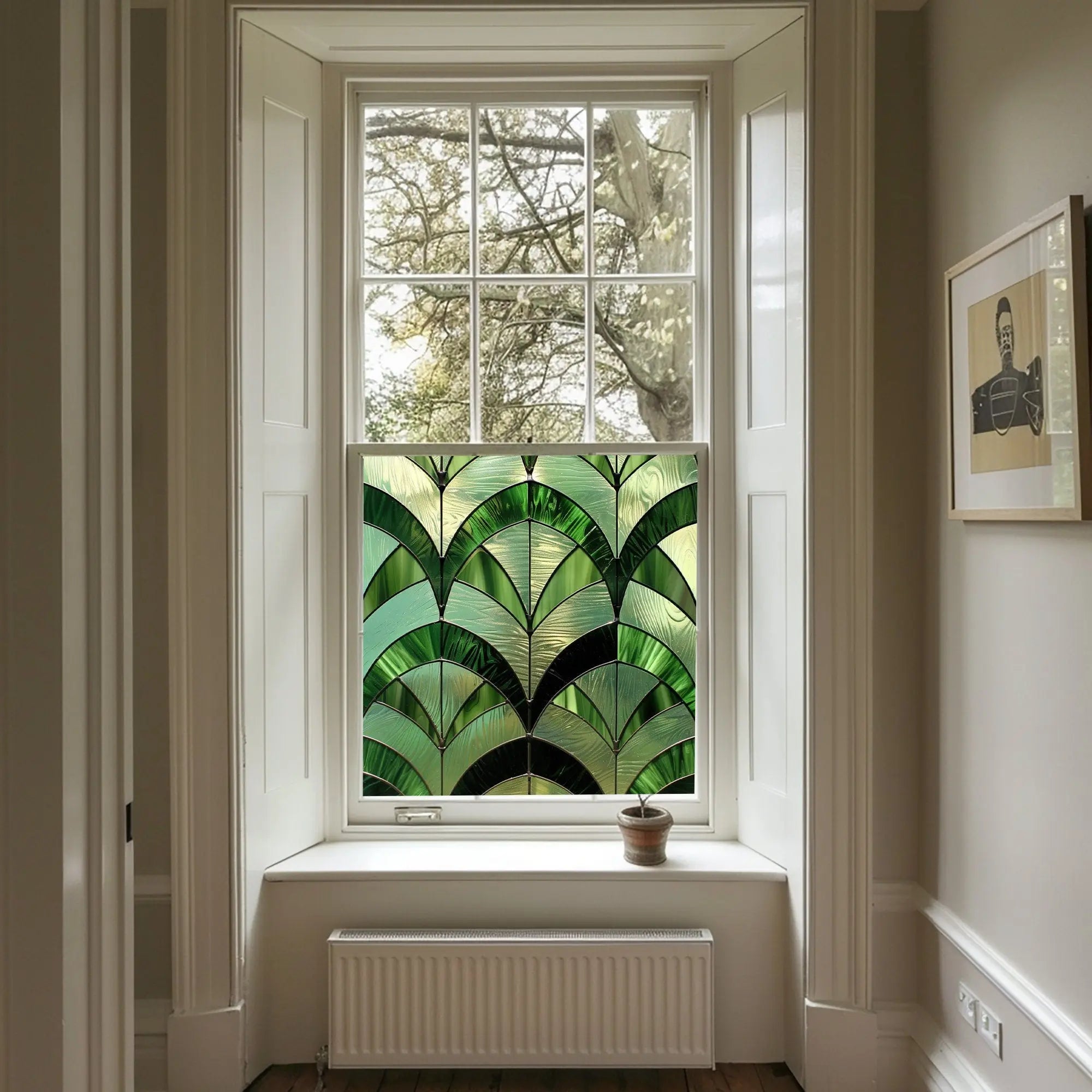 Semiana Privacy Stained Glass Window Film Creative Windows