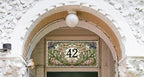 Cureggio Art Nouveau Floral Transom Window Film Creative Windows