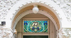 Curcuris Stained Glass Effect Transom Window Film Creative Windows