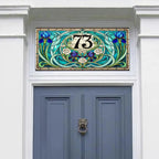 Curcuris Stained Glass Effect Transom Window Film Creative Windows