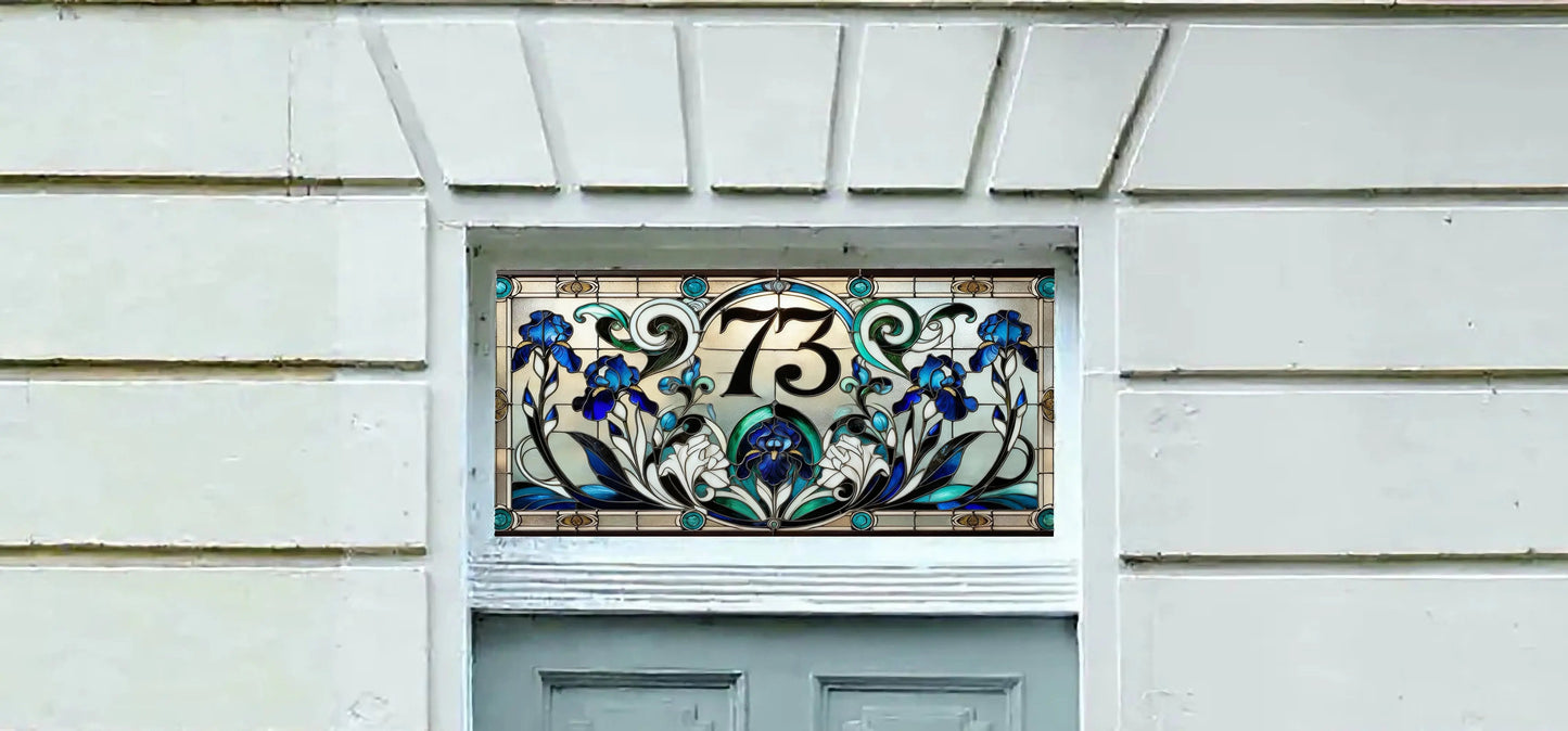 Cupello Decorative Transom Fanlight Window Film Creative Windows