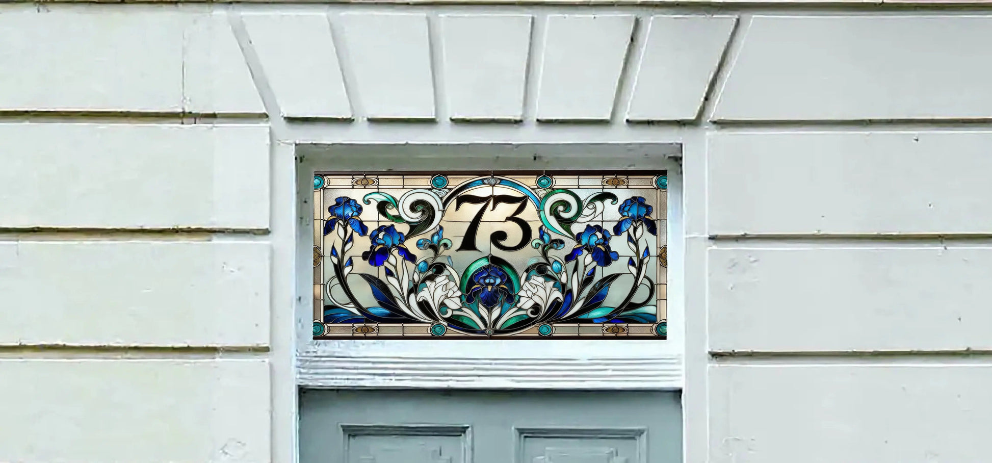 Cupello Decorative Transom Fanlight Window Film Creative Windows