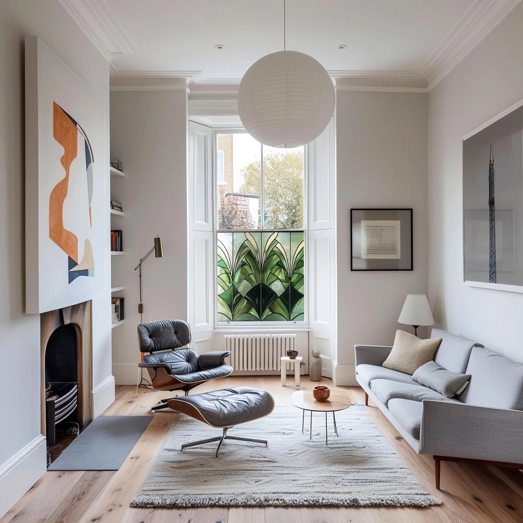 Arsita Stained Glass Privacy Window Film Creative Windows