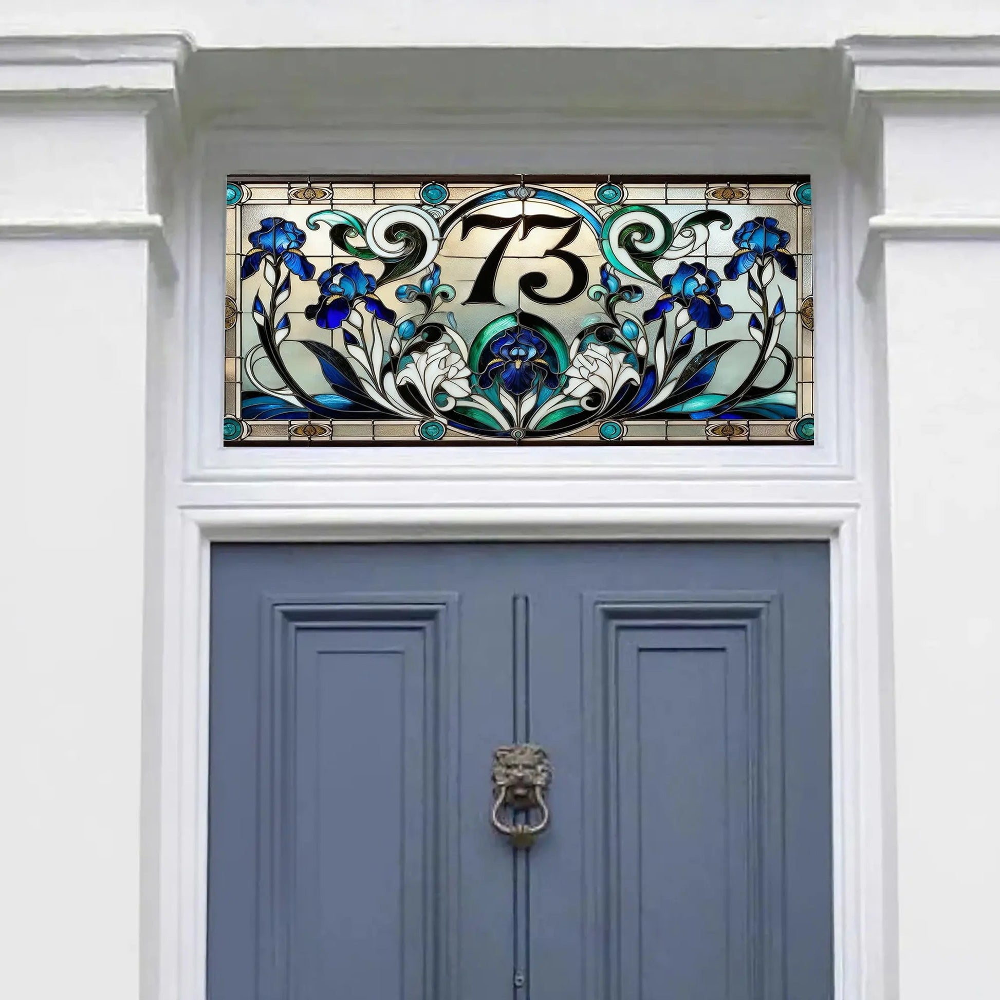 Cupello Decorative Transom Fanlight Window Film Creative Windows