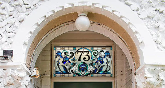 Cupello Decorative Transom Fanlight Window Film Creative Windows