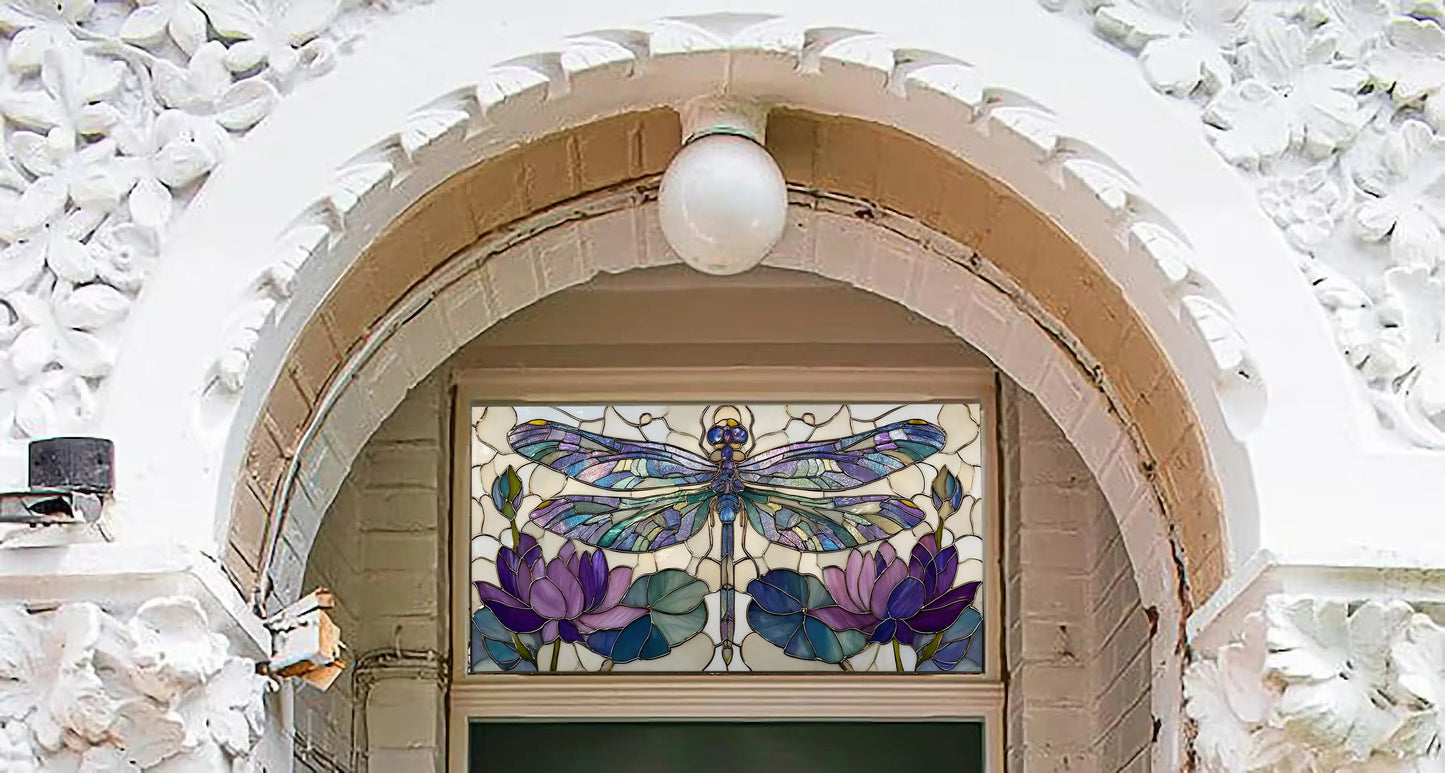 Cunevo Decorative Transom Window Film Creative Windows