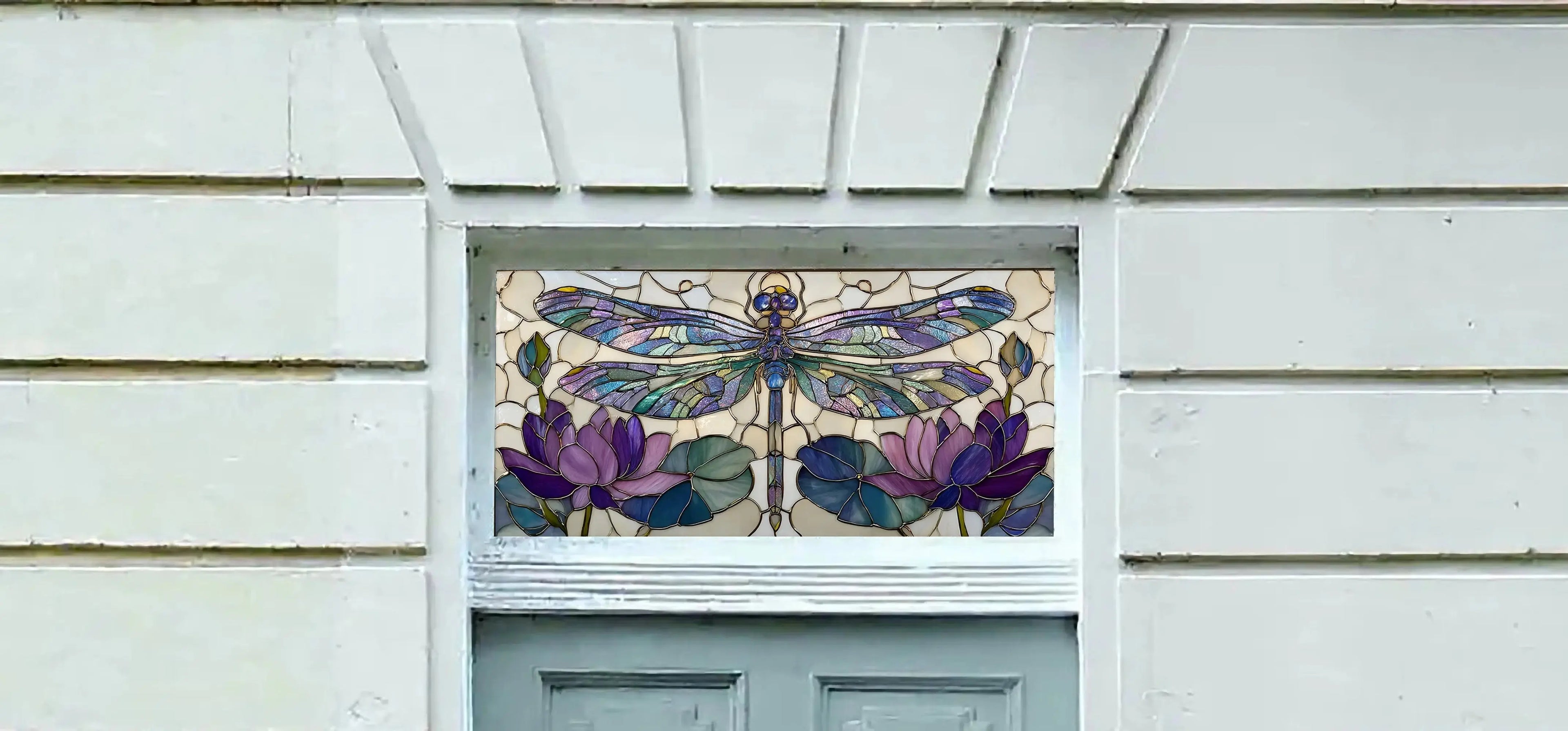 Cunevo Decorative Transom Window Film Creative Windows