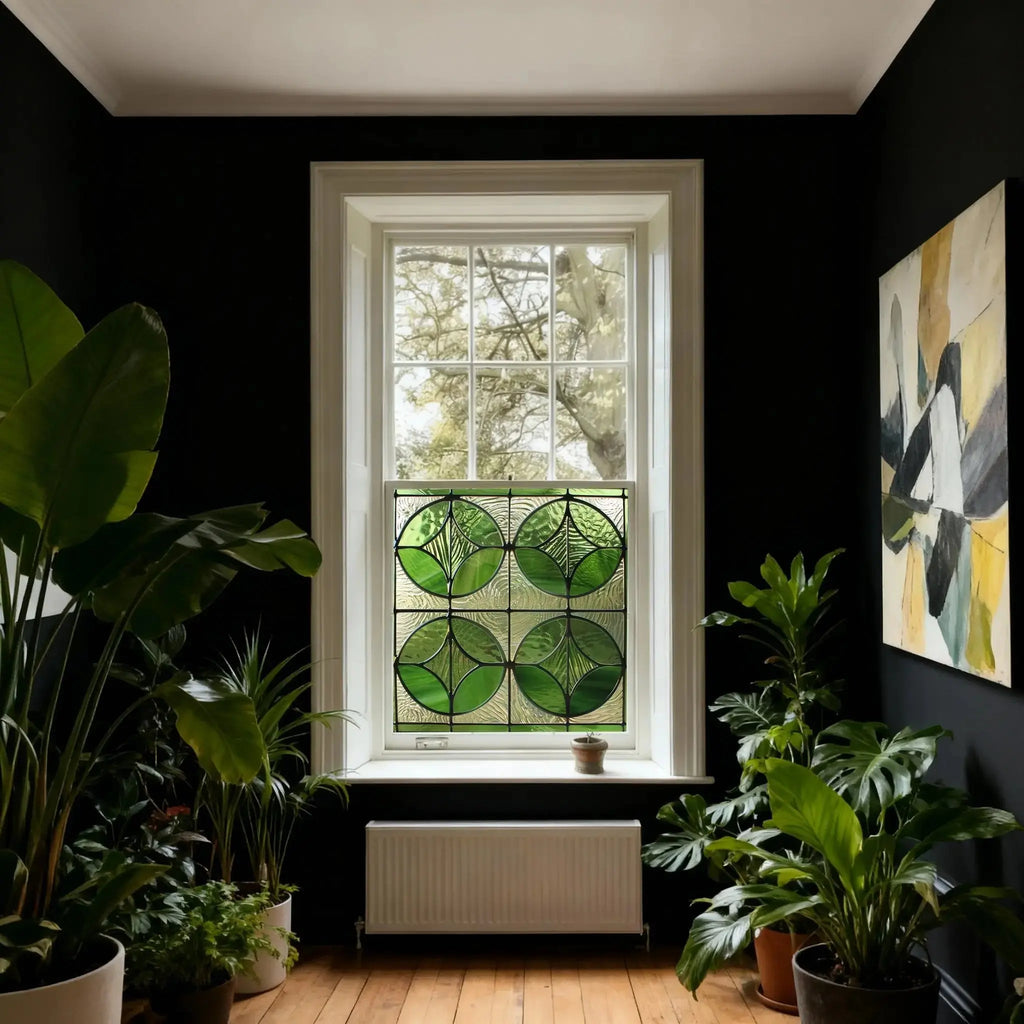 Cucciago Stained Glass Privacy Window FIlm Creative Windows