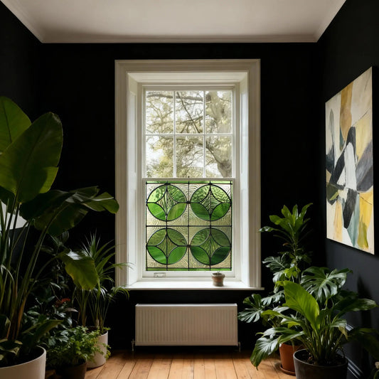 Cucciago Stained Glass Privacy Window FIlm Creative Windows