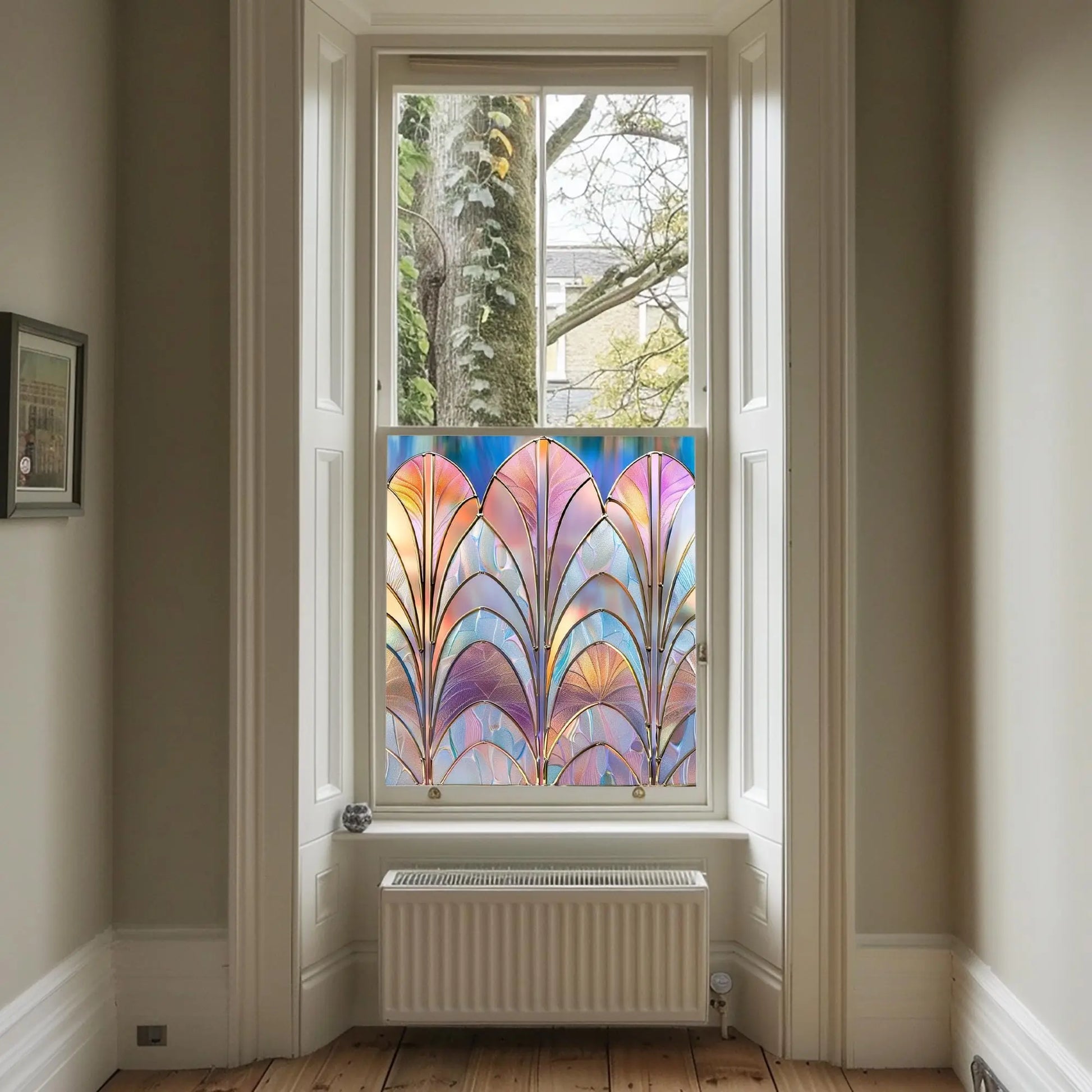 Lenola Privacy Stained Glass Window Film Creative Windows