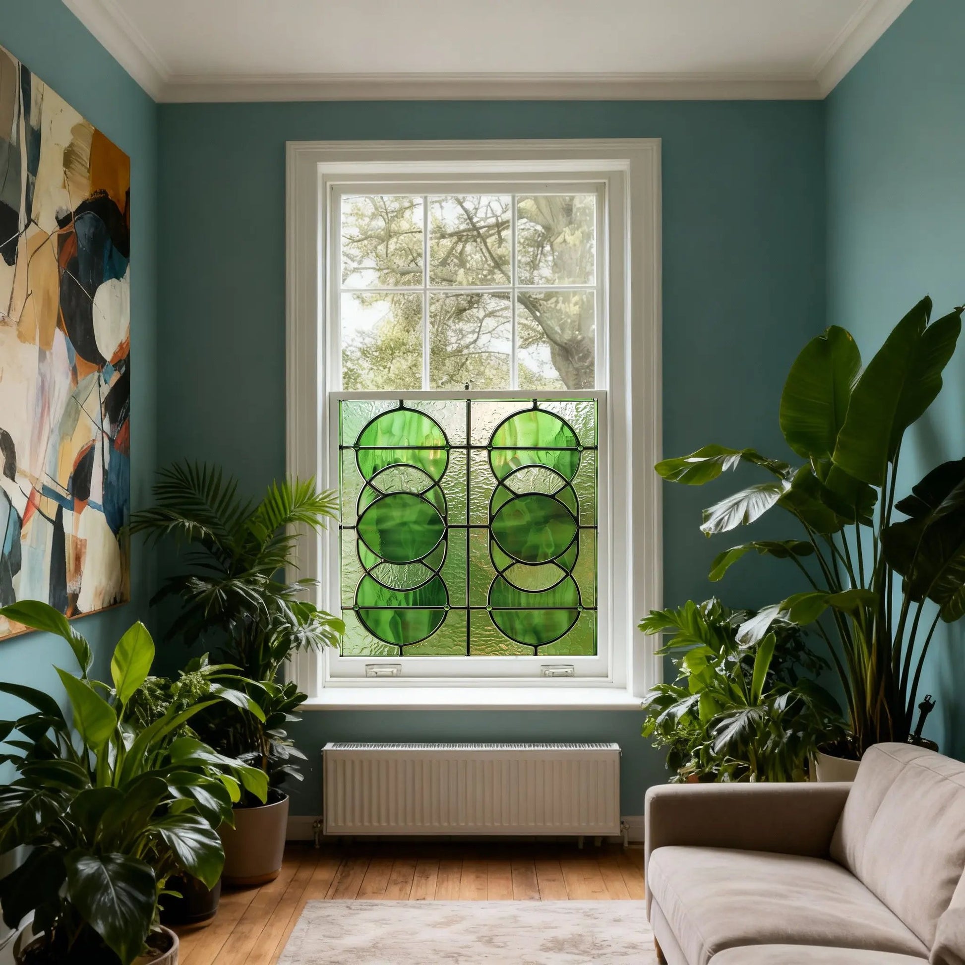 Cuceglio Stained Glass Privacy Window Film Creative Windows