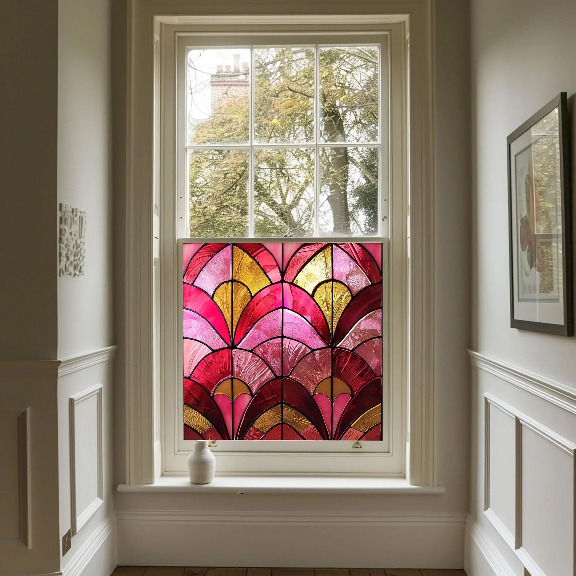 Nule Stained Glass Window Film For Privacy Creative Windows