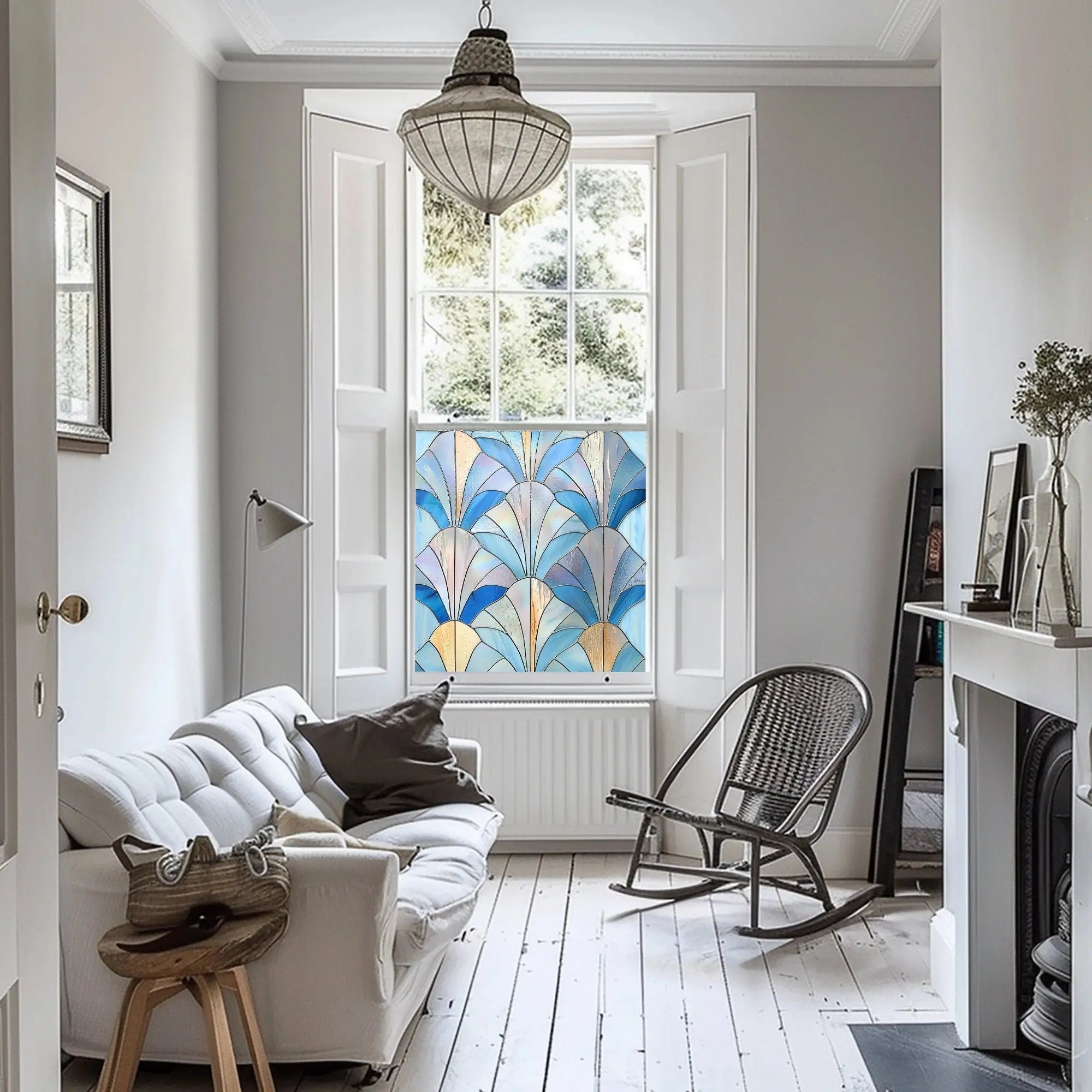 Zevio Stained Glass Window Film Creative Windows