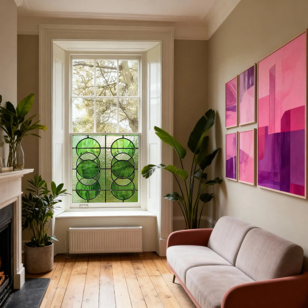 Cuceglio Stained Glass Privacy Window Film Creative Windows