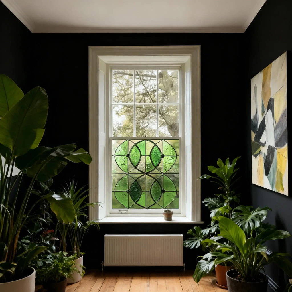 Cuggiono Stained Glass Privacy Window Film Creative Windows