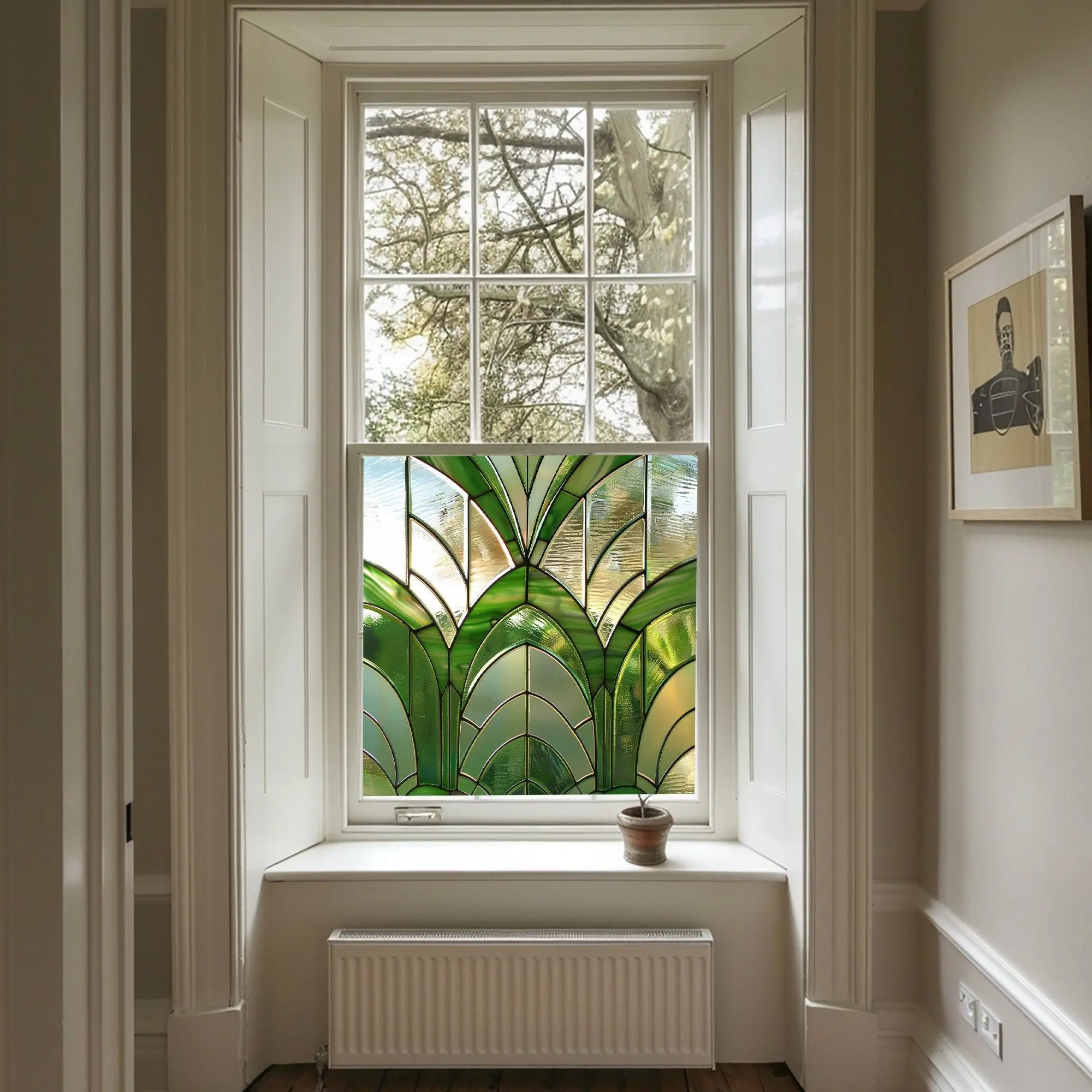 Tratalias Privacy Stained Glass Window Film Creative Windows