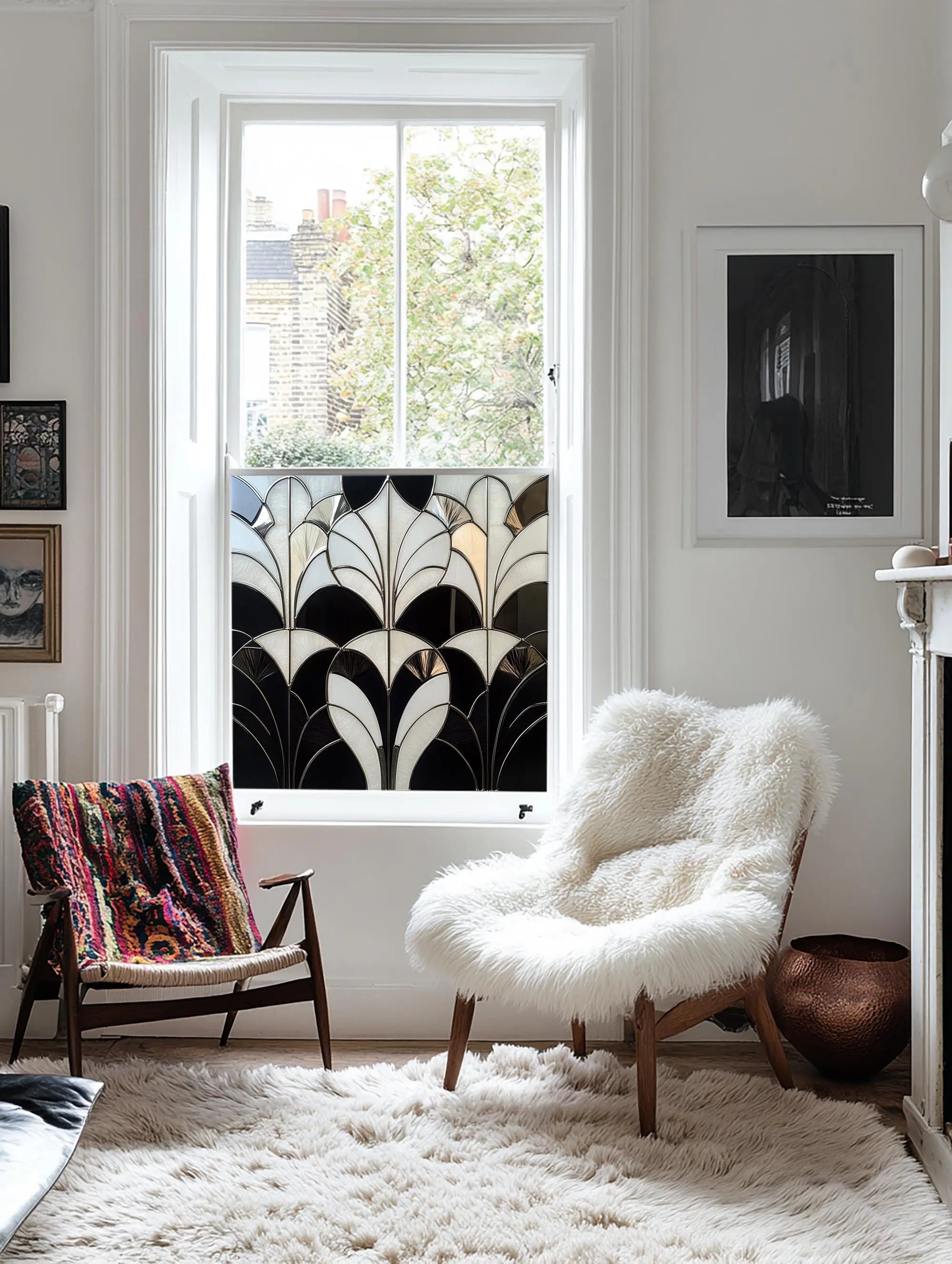 Tollegno Stained Glass Privacy Window Film Creative Windows