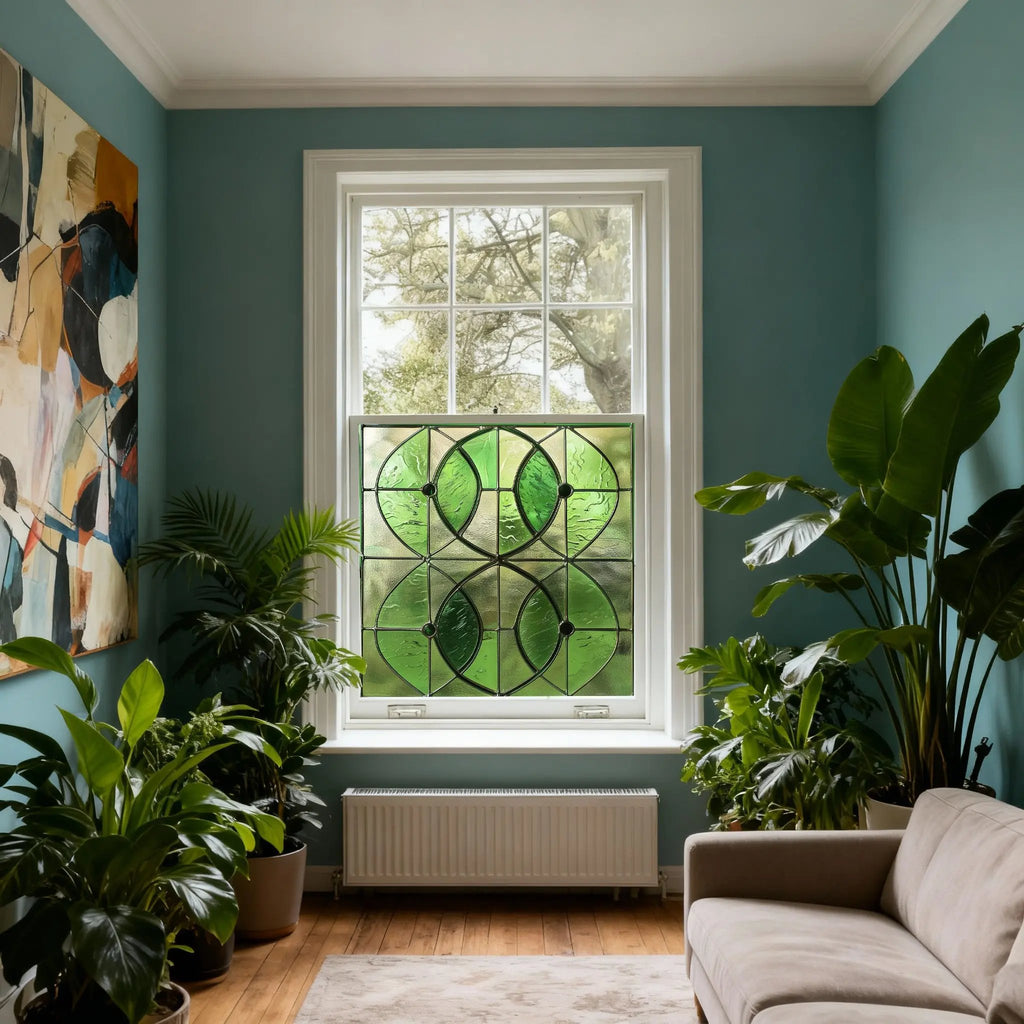 Cuggiono Stained Glass Privacy Window Film Creative Windows