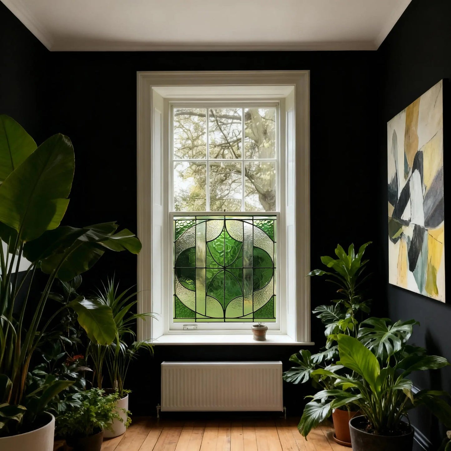 Cuglieri Stained Glass Privacy Window Film Creative Windows