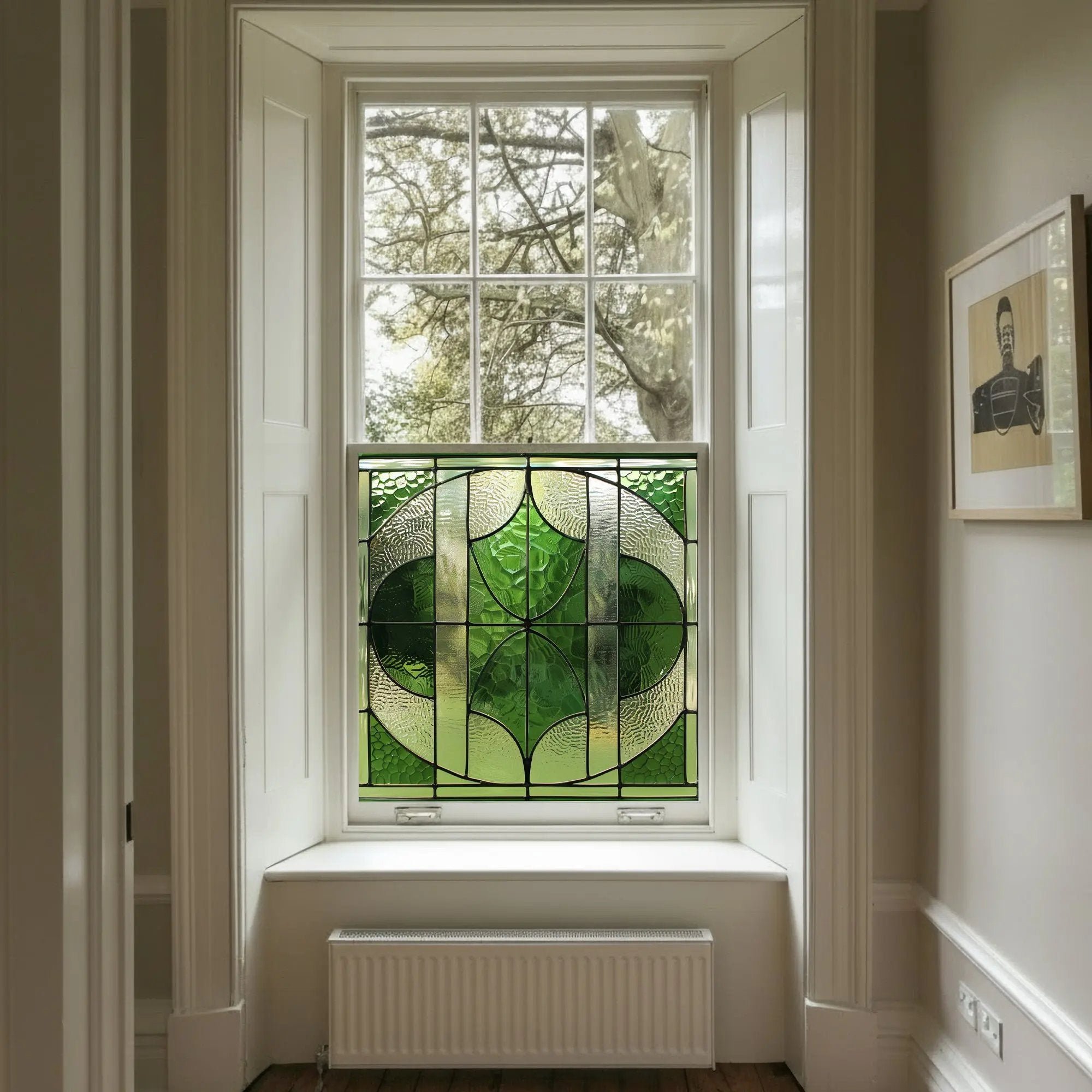 Cuglieri Stained Glass Privacy Window Film Creative Windows