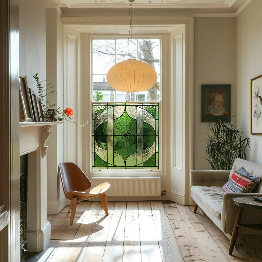 Cuglieri Stained Glass Privacy Window Film Creative Windows