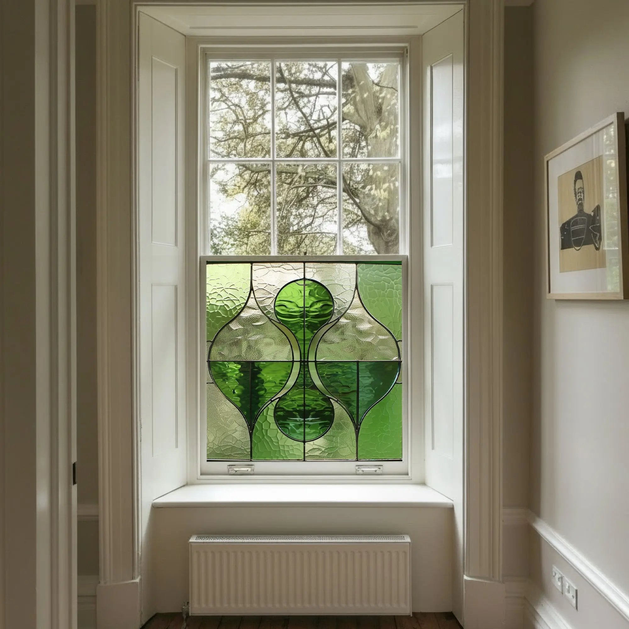 Cugnoli Stained Glass Privacy Window Film Creative Windows