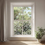 Crucoli Frosted Floral Patterned Window Film Creative Windows