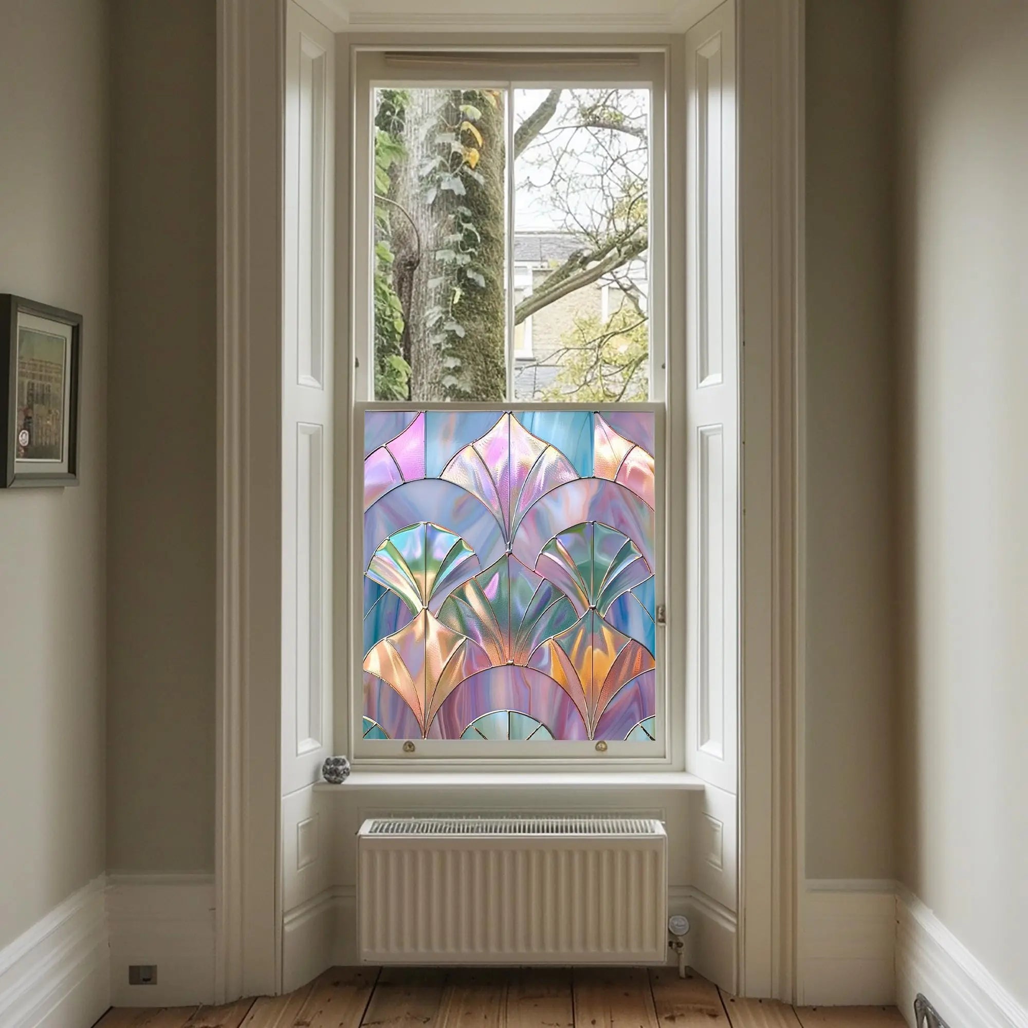 Apecchio Privacy Stained Glass Window Film Creative Windows
