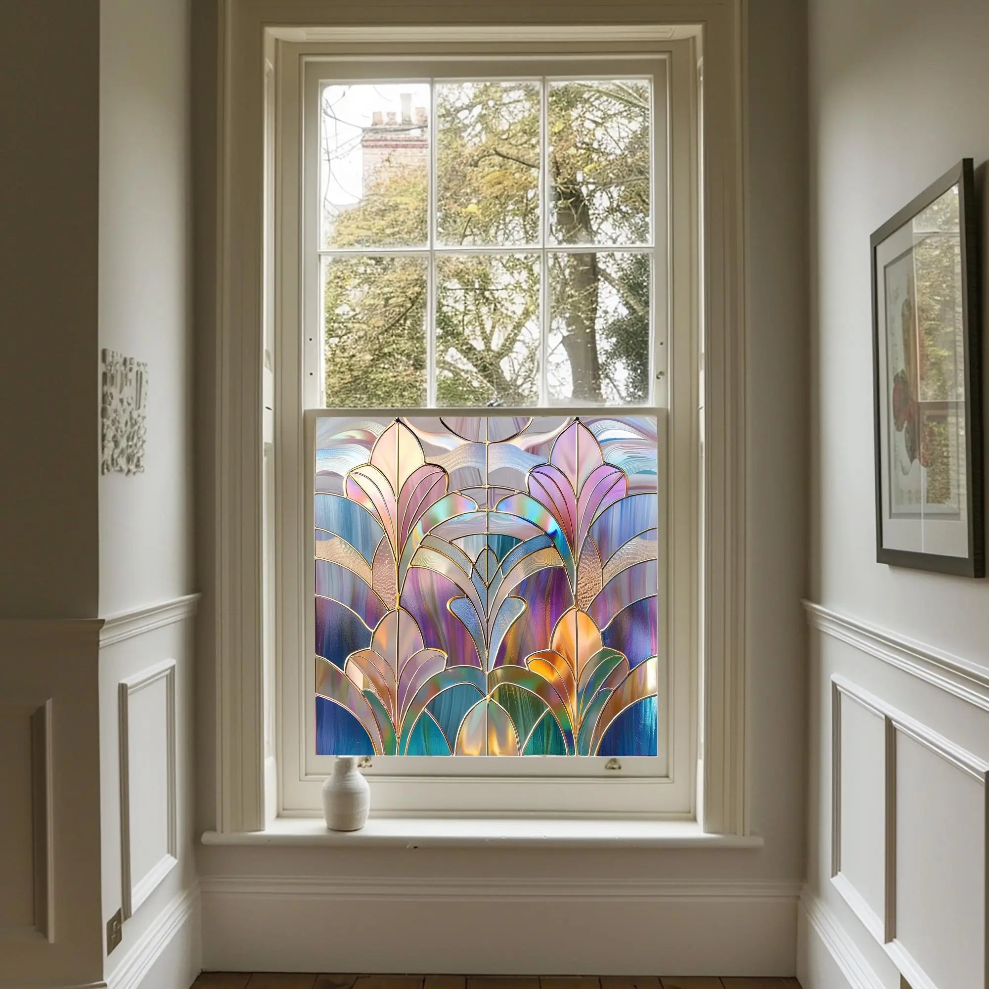Leffe Stained Glass Window Film Creative Windows
