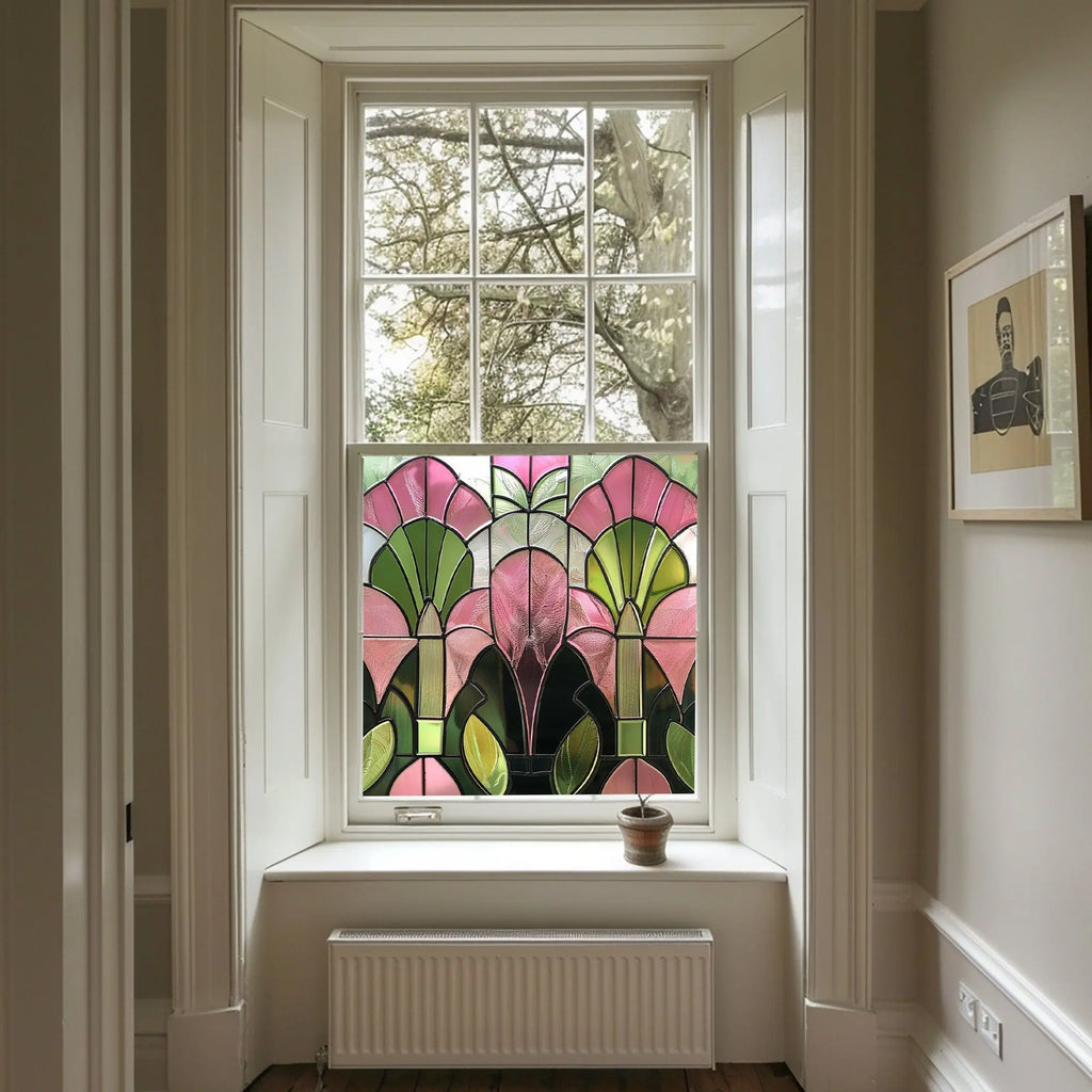 Volpedo Privacy Stained Glass Window Film Creative Windows