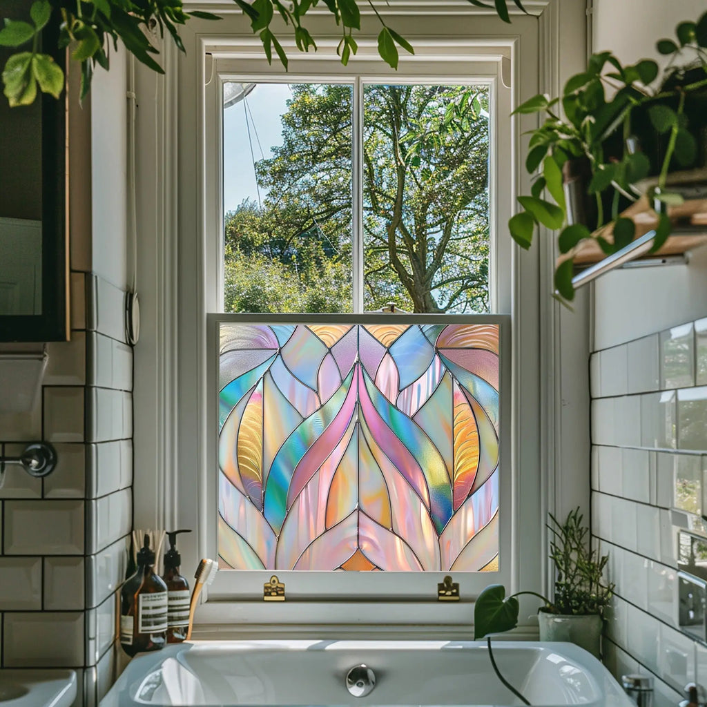 Volvera Privacy Stained Glass Window Film Creative Windows