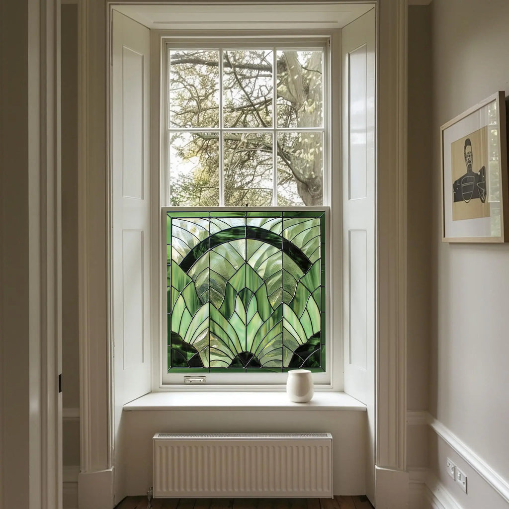 Azzone Stained Glass Privacy Window Film Creative Windows