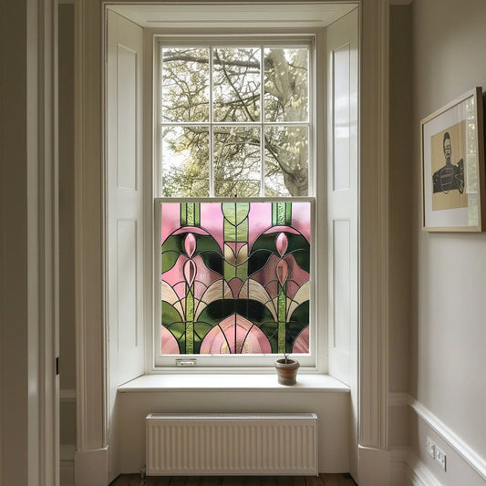 Luzzara Privacy Stained Glass Window Film Creative Windows