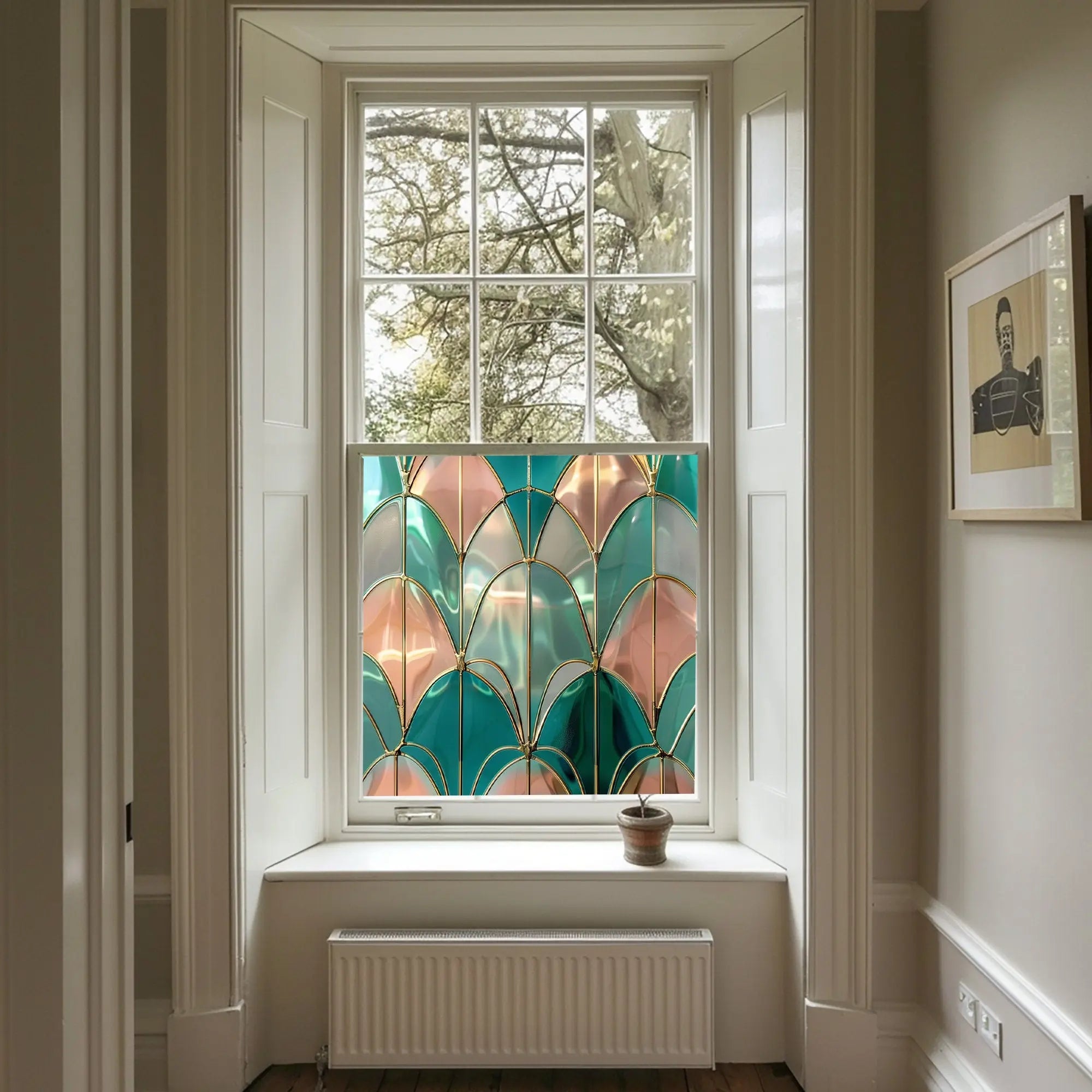 Accadia Stained Glass Window Film Creative Windows