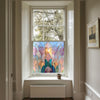 Window Film, Privacy Window Film, Art Deco Window Film, Decorative Window Film, Window, Front Door Window Film, Stained Glass Window Film Creative Windows