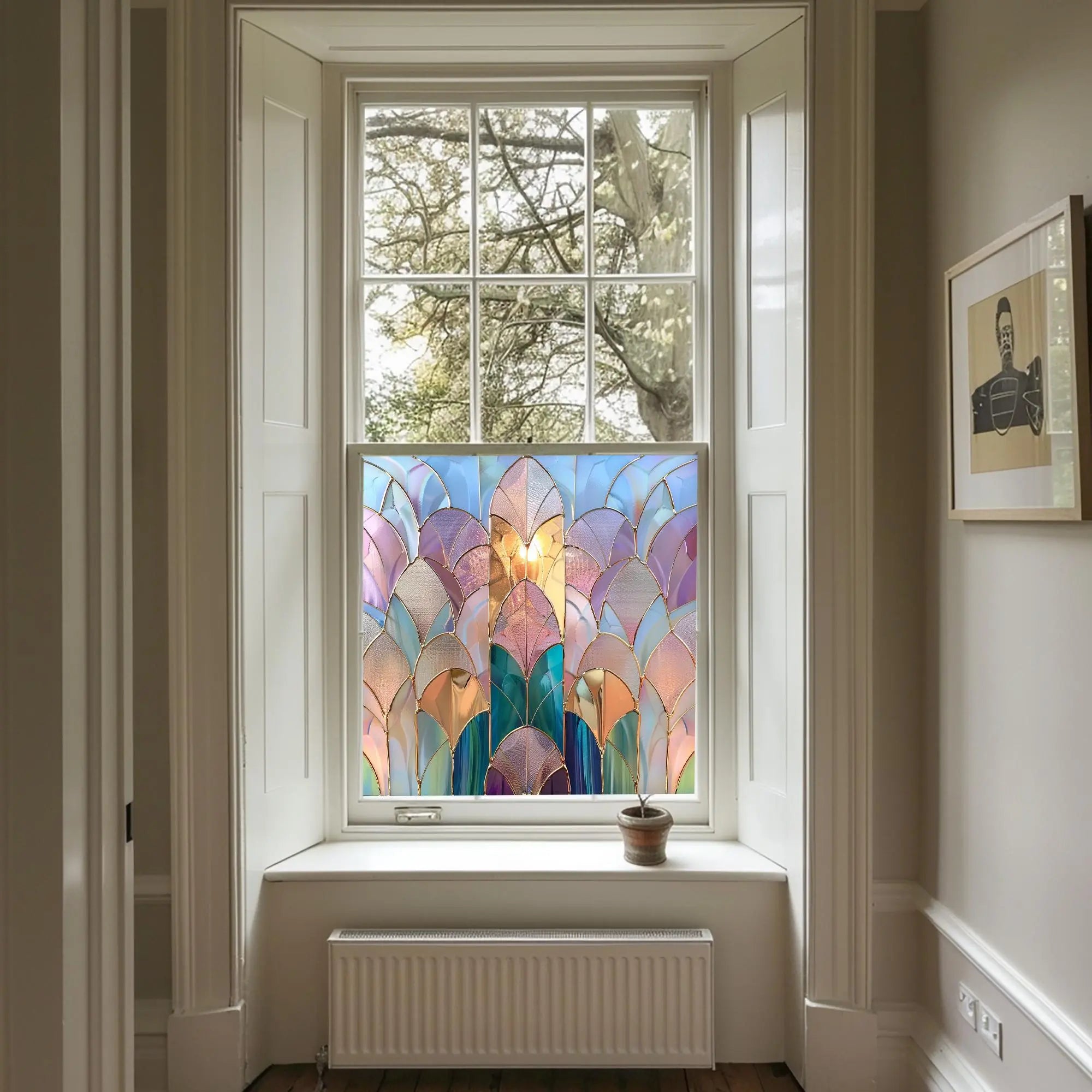 Sevilla Privacy Stained Glass Window Film Creative Windows